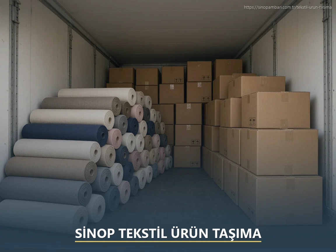 Sinop Tekstil Ürün Taşıma
